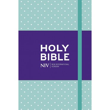 NIV POCKET MINT POLKA-DOT NOTEBOOK BIBLE - Hodder & Stoughton